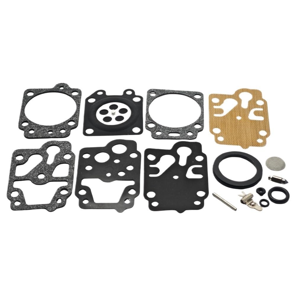 Kit de Juntas reparación carburador for Honda GX25, GX35, HHB25, HHH25, Repuesto for WALBRO K10-WYB, D20-WYJ, 20 Unidades