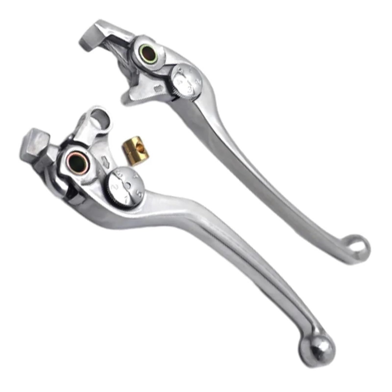 AHRPKAMERD Motorcycle Brake Lever 2pcs for Suzuki for GSX 1300R for Hayabusa DL1000 for V-Strom SV1000/SV1000S TL1000R for Bandit 1200 1500 Brake Clutch Hand Lever Left and Right Brake Clutch(1)