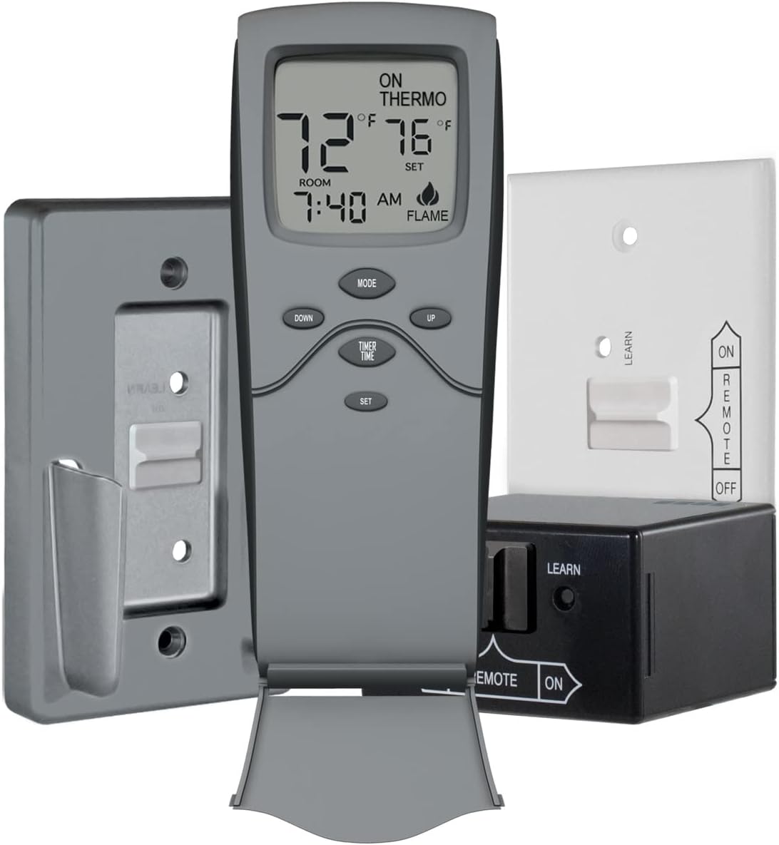 9800324 SKY-3301 Fireplace Remote Control with Timer and Thermostat