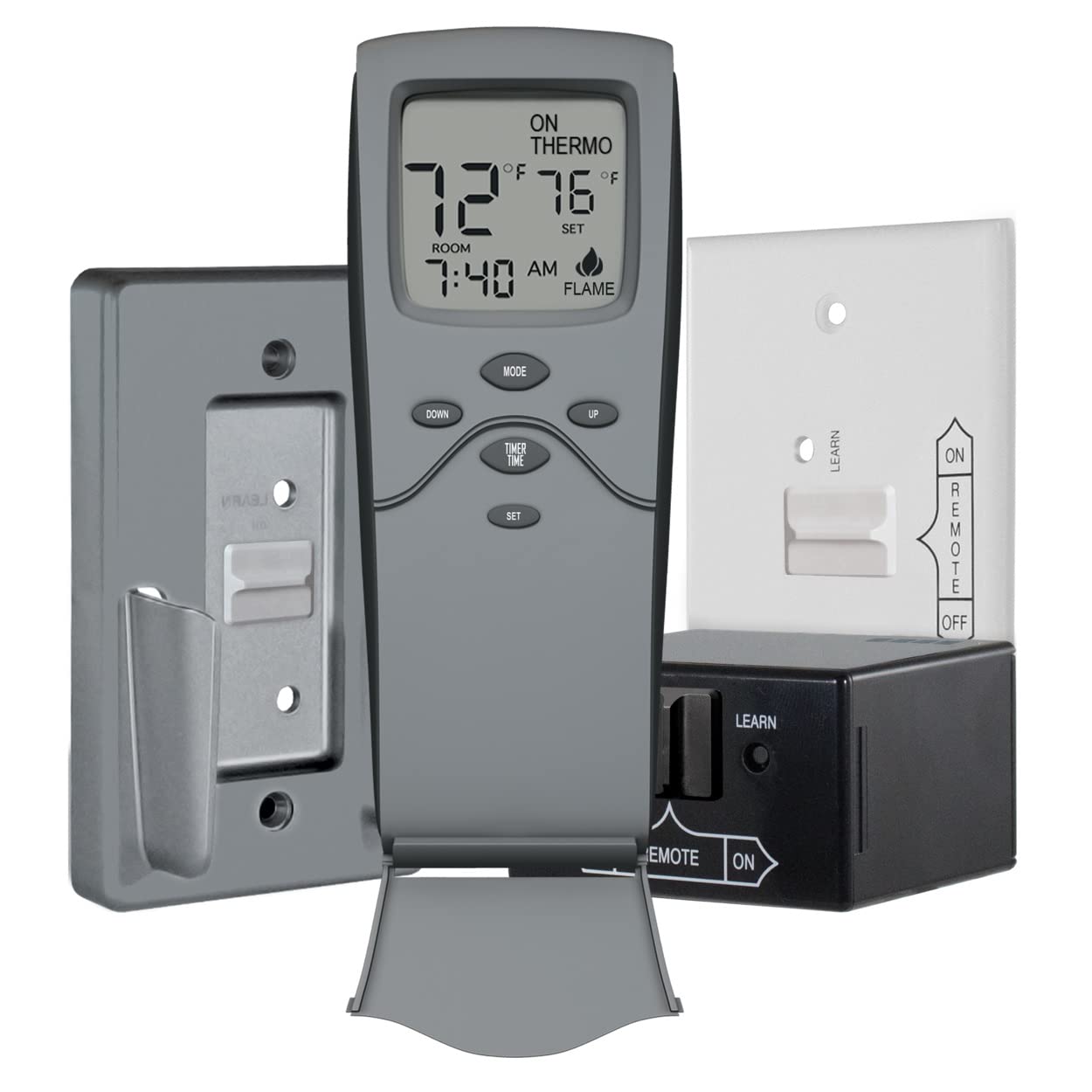 Skytech 9800324 SKY-3301 Fireplace Remote Control with Timer and Thermostat