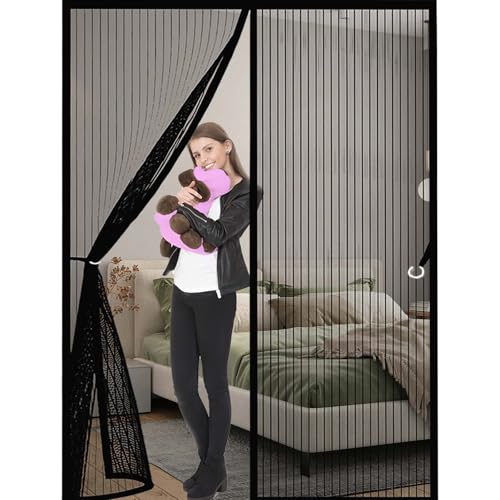 �h���� 127x192cm(��x����) �h�A�p�Ԍˎ����ŕ܂�h���o�b�`�����֌˃}�O�l�b�g�ᒠ�J�[�e���}�W�N�e�[�v�t�������r���O�E�Q���E�x���_�I�t�B�X�p, �u���b�N