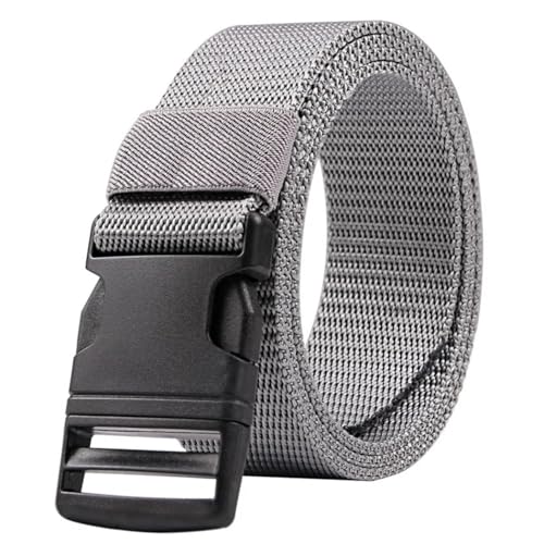 1 PCS Nylon Belt For Man Trouser Men Rown Outdoor Multi Functional Canvas Plastic Buckle Waistband4