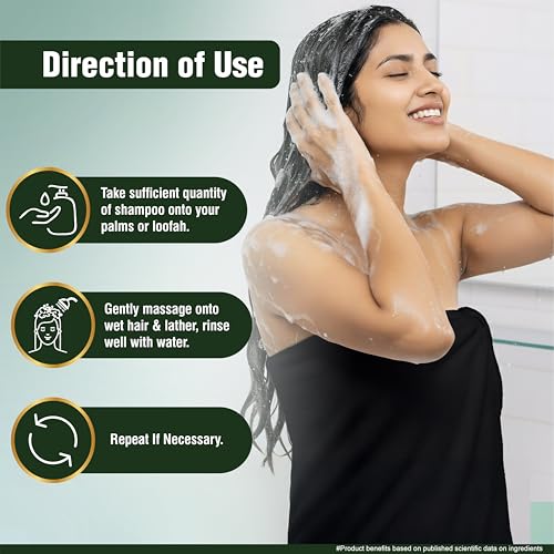 Image of Multani Natural Amla & Reetha Hair Conditioner + Shampoo 270 ml | Helps Reduce Breakage, Tangles & Frizz | Gently Cleanses & Balances Scalp | Dermatologically Tested | For All Hair Types