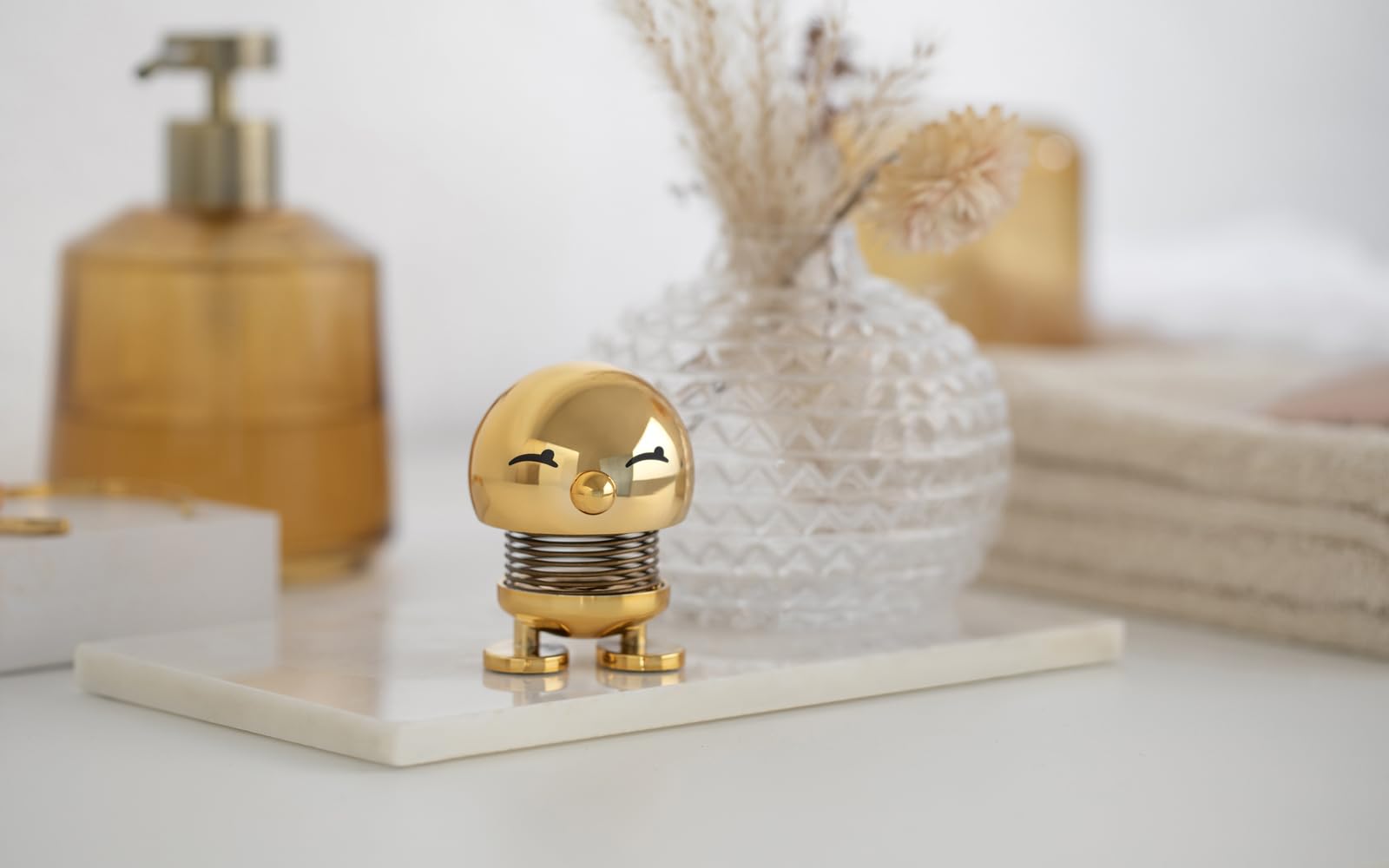 Hoptimist Soft Bumble, Wobbly Figure Decoration