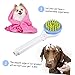 SEWOART Dog Shower Sprayer with Hose Massage Brush and Powerful Scrubber for Pet Bathing Full Coverage Water Spray for Dogs Cats and All Hair Types Saving Pet Grooming Tool