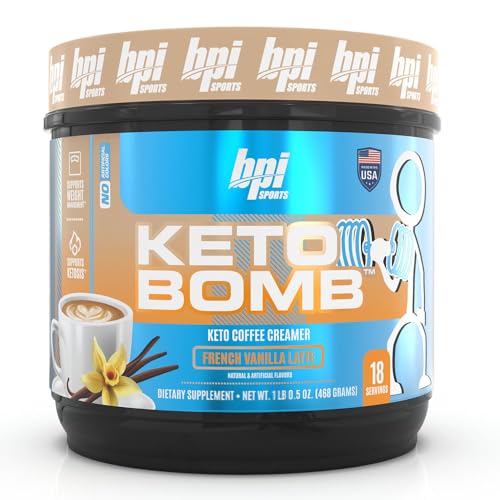 BPI Sports Keto Bomb - Promotes Energy, Hydration and Fat Loss - MCT and Electrolytes - Sugar-Free...