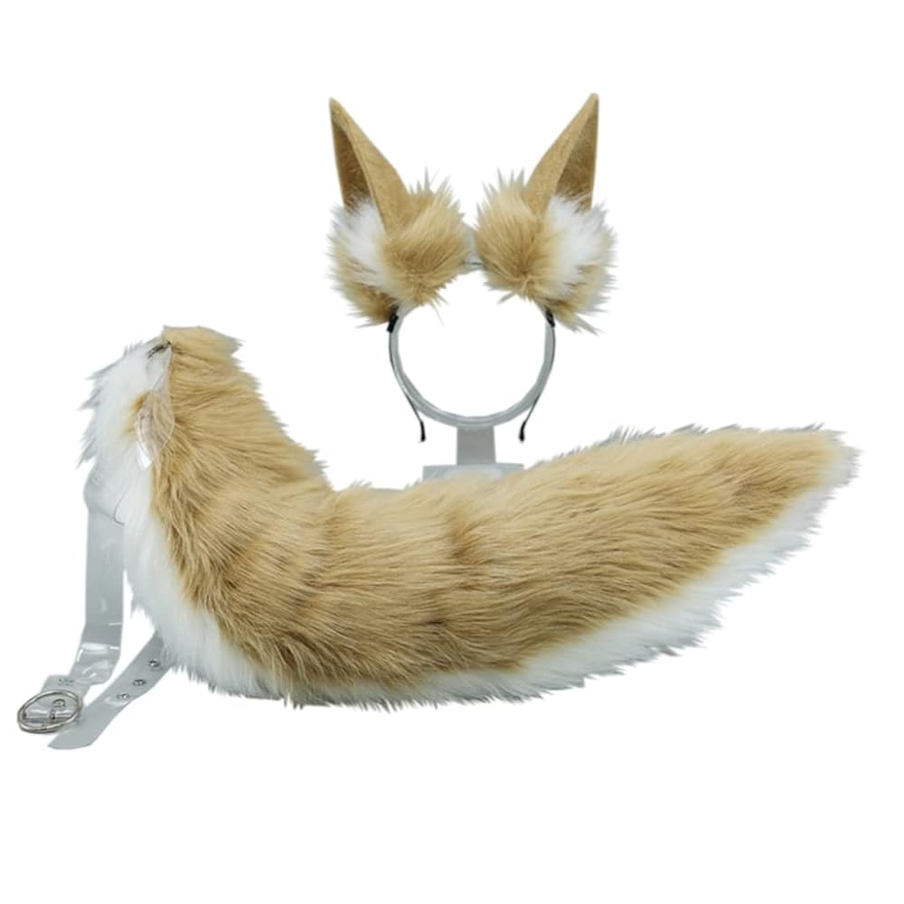 100個セット　売り出し中　コスプレ　カチューシャ　キツネ耳　アニマル Amazon.co.jp: [トクとユウ] きつね耳 2点セット コスプレ