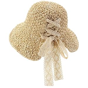 Glamorstar Wide Brim Sun Hat for Women Bucket Hats Foldable Summer Beach Visor Hat