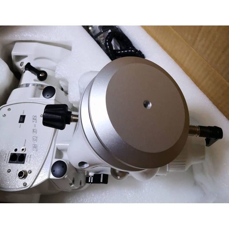 Base de telescopio EQ6R con orificios 3/8 para trípode estable sin holguras 5