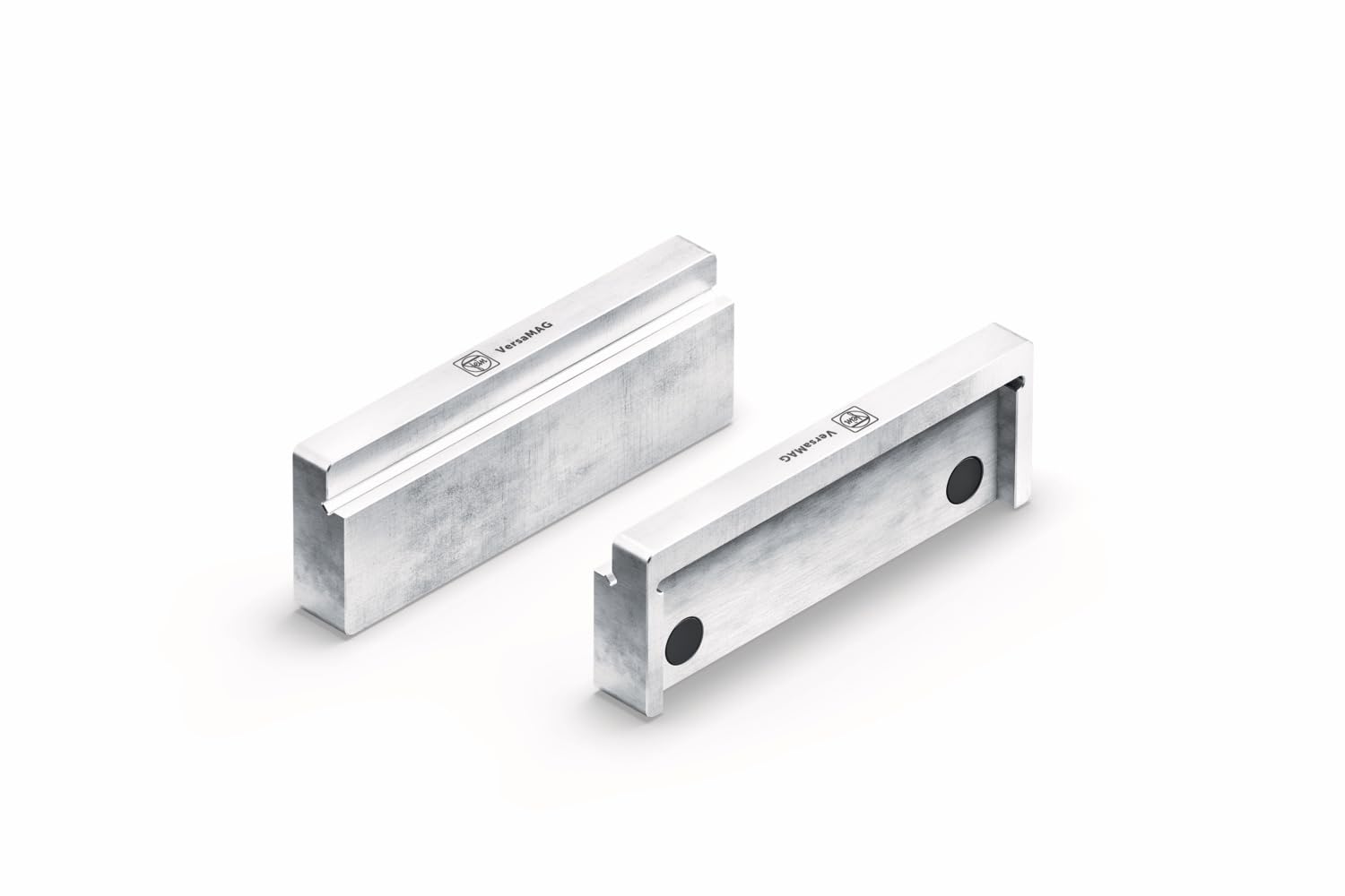 FEIN Pair of Protective Jaws (B) Blank 110 mm Aluminium (FEIN VersaMAG), Highest Quality, No Scratching The Material, Secure Hold