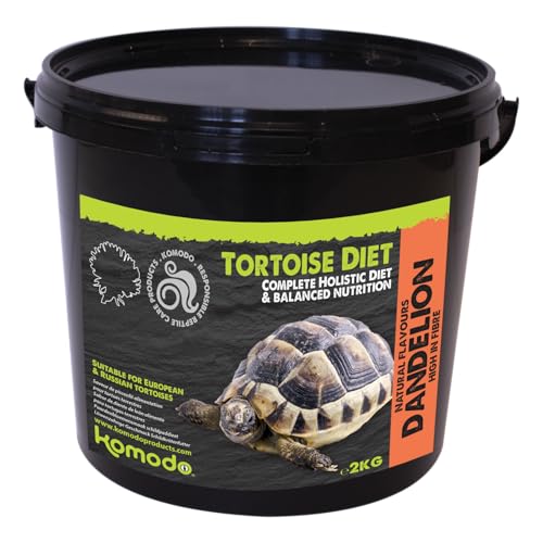 Komodo Dandelion Flavour - Cibo per tartaruga, 2 kg