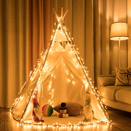 AWQ 500LED 49ft Christmas Cluster Lights String Light Decoration Warm White by AWQ - Used condition - Image 2