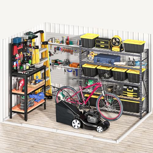 Image of DWVO 7x5ft Metal Outdoor Storage Shed, Waterproof Tool Shed Heavy-Duty Storage Unit with Lockable Door and Vents, Ideal for Bicycles, Tools, Lawnmowers, Backyards, Patios, Lawns - Brown