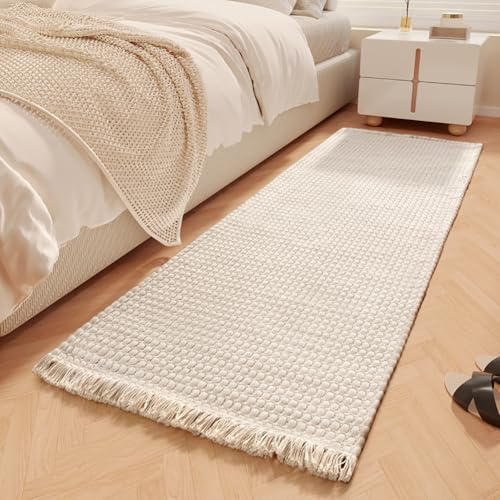 Tapis antidérapant lavable en machine pour descente de lit moderne