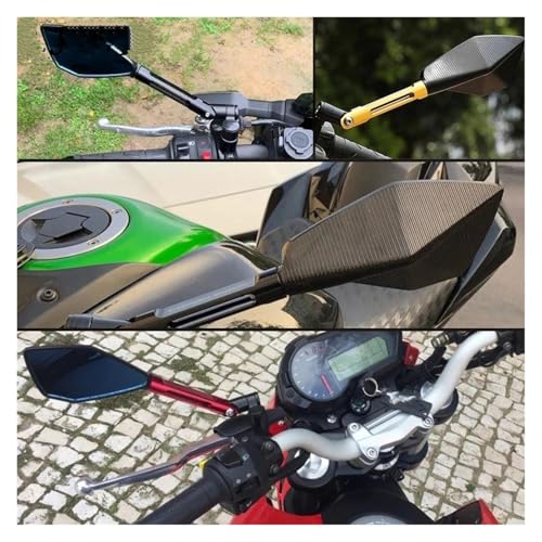 Rétroviseurs moto anti vibration alu CNC pour ZX12R Z800 et Ninja 250 - 4