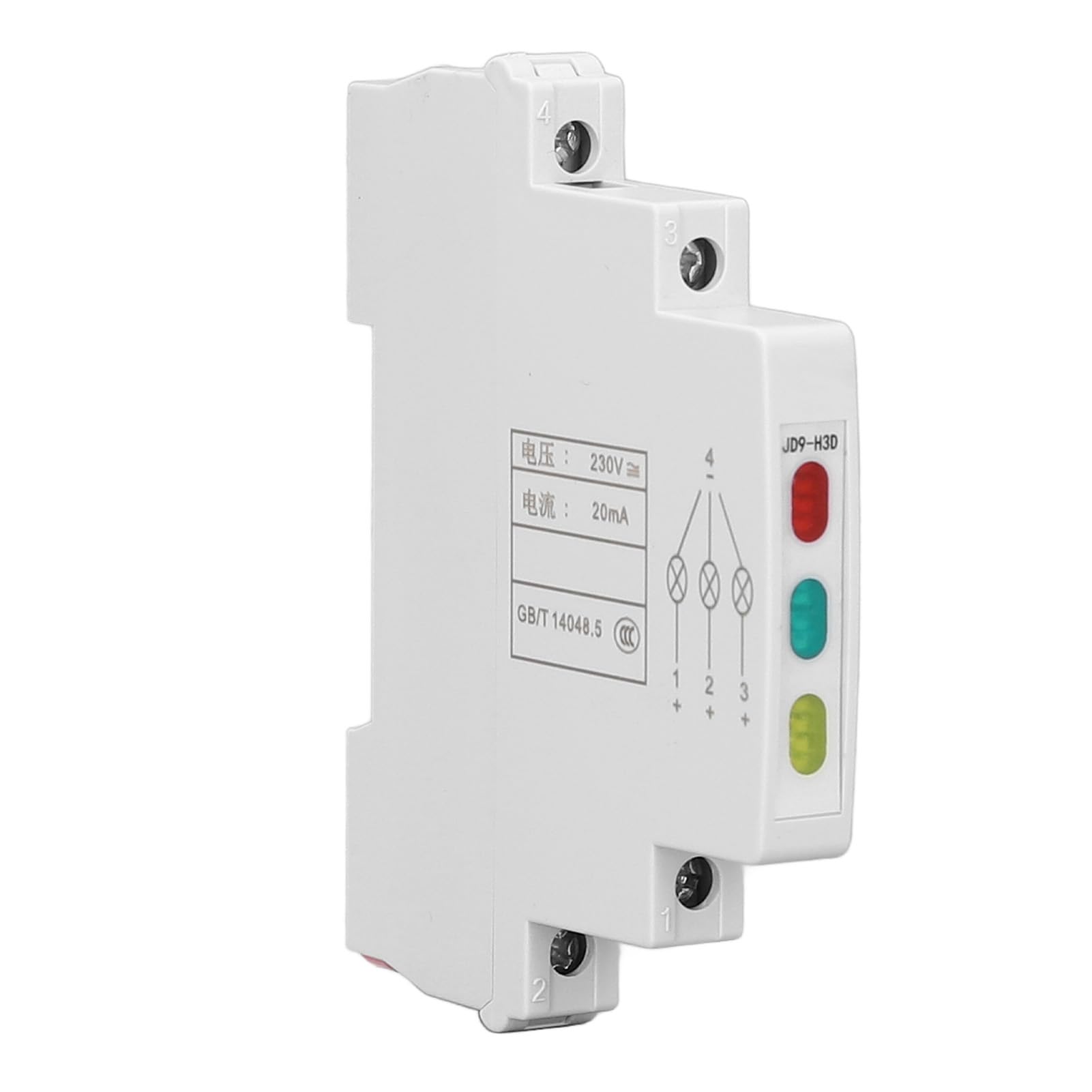 Wskaźnik LED Szyny 230 V AC/DC Lampka Sygnalizacyjna do Warsztatów PLC CNC, Emitująca Kolor Czerwony/żółty/zielony, Wielofunkcyjny Stycznik Rozrusznika Magnetycznego