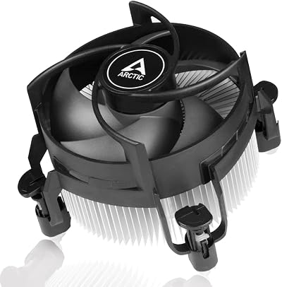 ARCTIC Alpine 17 CO - Intel CPU Cooler, 92 mm PWM Fan, Radial Heatsink, Top Blower, Intel LGA 1700, 4-pin Connector, Ball Bearing for Continuous Operation, 250-2700 RPM