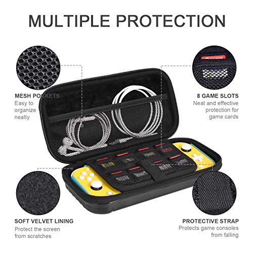 image for iHosok Carrying case for Nintendo Switch lite Console - Portable Trave