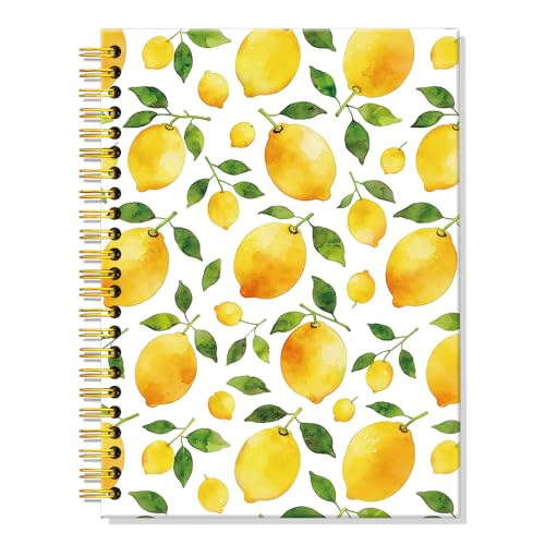 Cahier de notes citrons rigide pour ne plus perdre vos idées au bureau