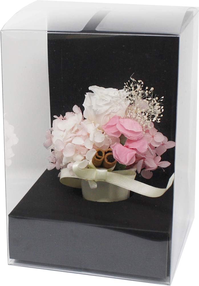 A&K MF-10 Preserved Flower Gift with Vase Arrangement Mignon Made in Japan