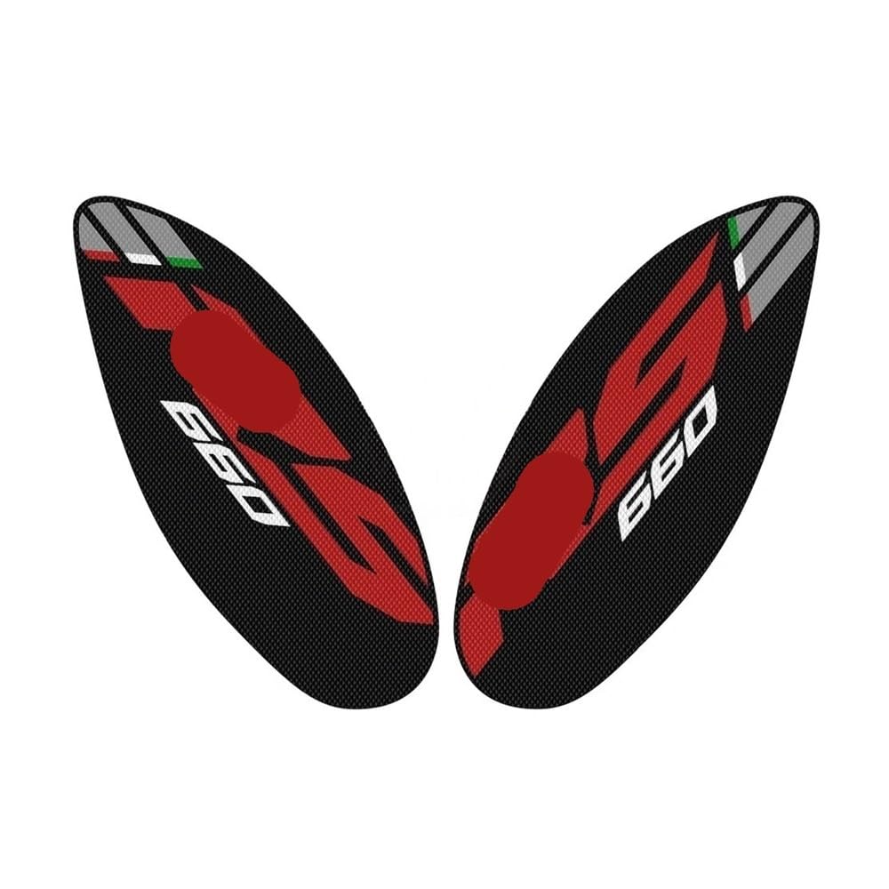 Autocollants protections de réservoir moto pour TUONO RS 660 idéal pour les sorties circuit et duo