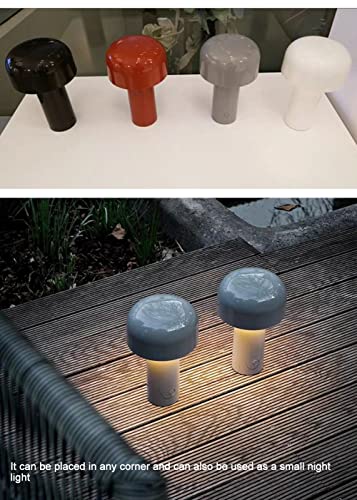 ZADAI Lampada da tavolo a LED, a fungo, 220LM