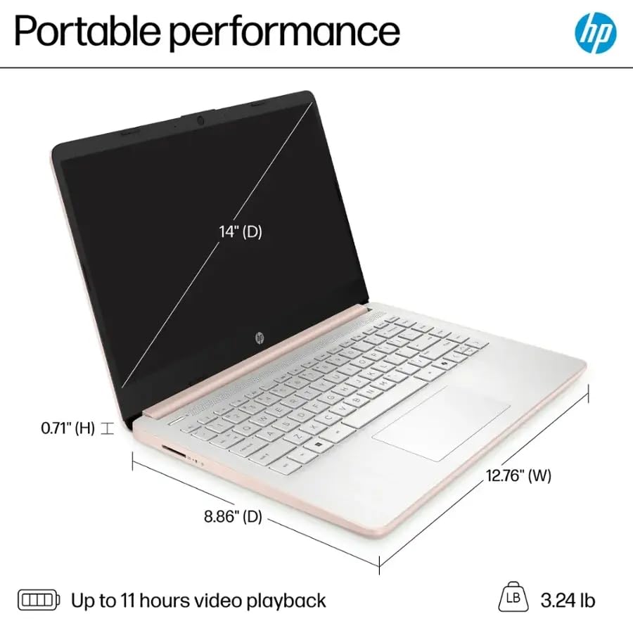 HP 14 Inch Laptop miniatura 6
