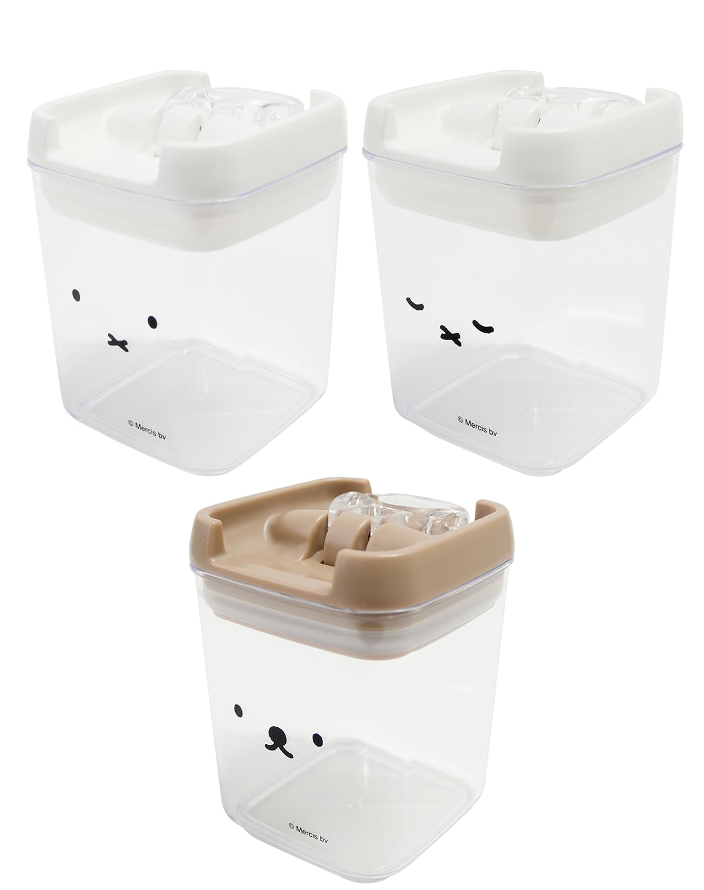 studio clip2023コラボ ミッフィー ボリス陶器キャニスター ミッフィー ボリス スタディオクリップ 陶器キャニスター 2個