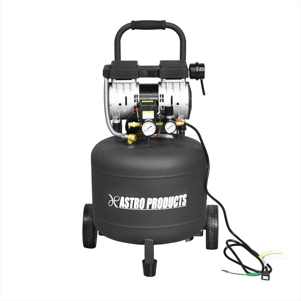 アストロプロダクツ 縦型 サイレントエアコンプレッサー 38L VSC033
