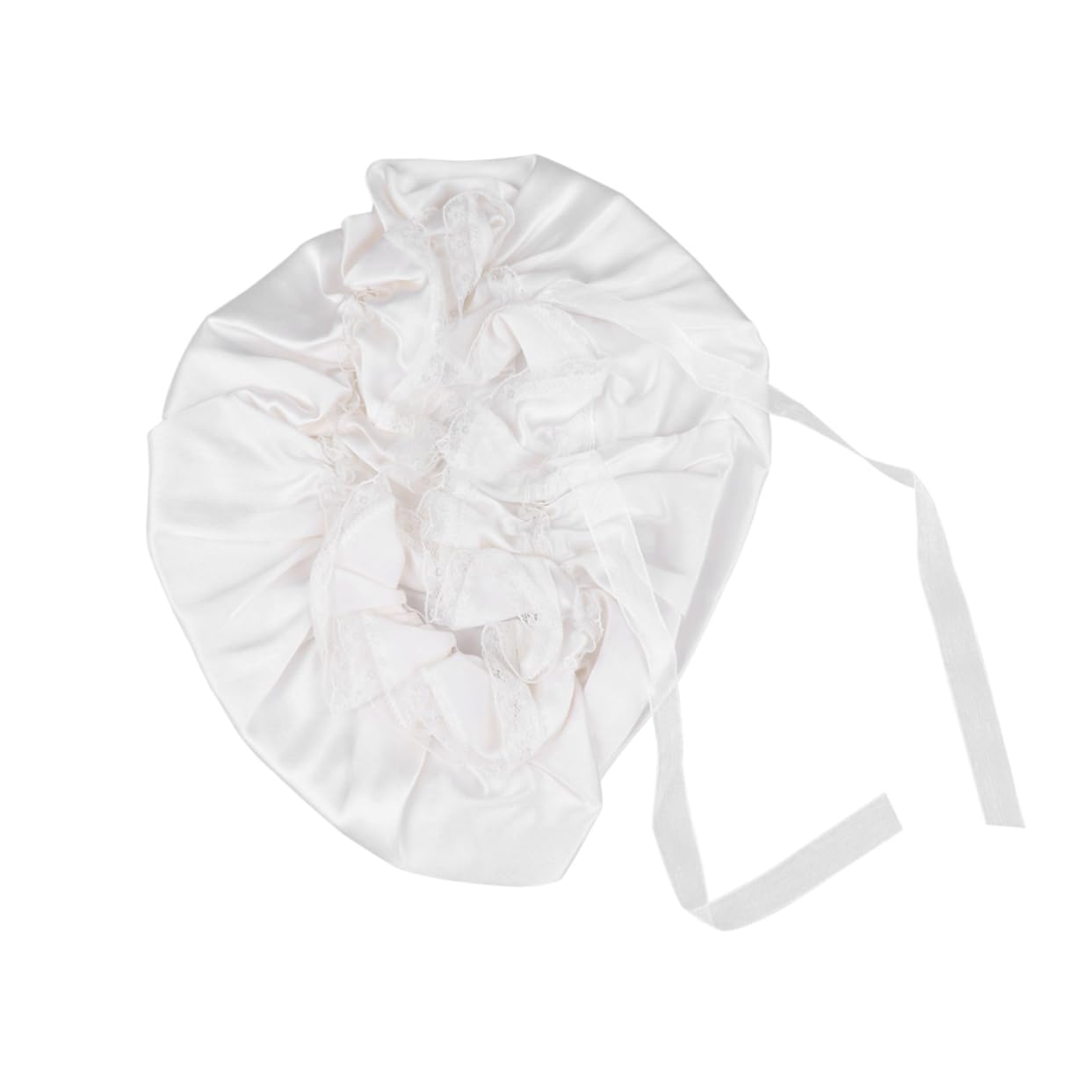 POPETPOP 2 Piezas De Gorro De Satén Para Pelo Largo Banda Ancha De Seda Gorro De Dormir De Lado Ancho Gorro De Chef De Cocina Envolturas Para La Cabeza Para Mujeres Gorro De Seda Para