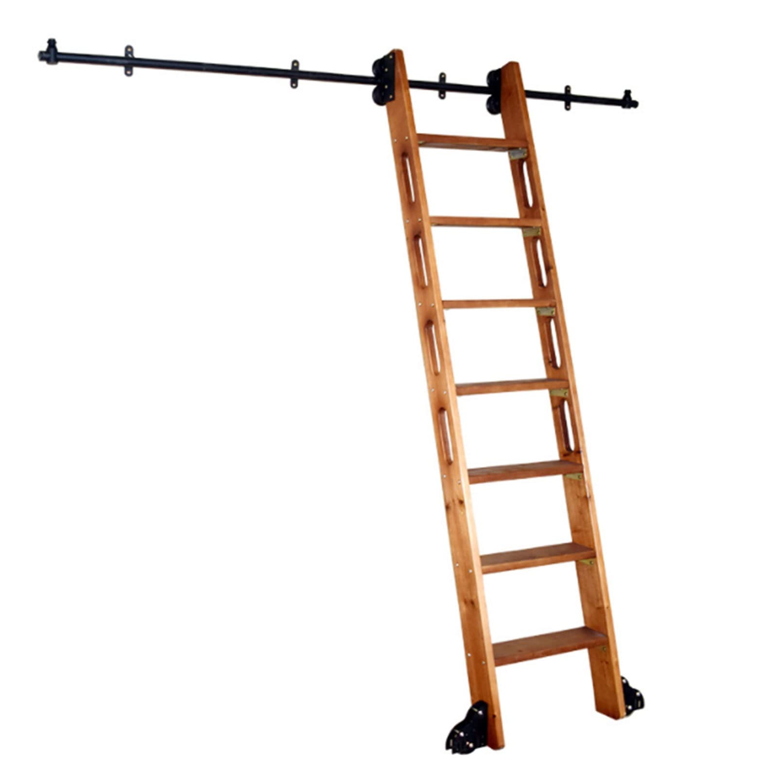 Système de rail rond 500 cm de quincaillerie pour échelle coulissante haut de gamme