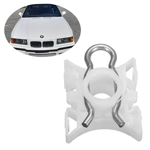 Twowinds - Fensterheber Gleitbacken Gleitstücke 51321938884 Kompatibel mit BMW 3er F30 F31 E36 E46 E90 E91 E92 5er 7er Z3 Z4, Volvo 740 760 S60 S80 V70 XC70 XC90 (4 Einheiten)