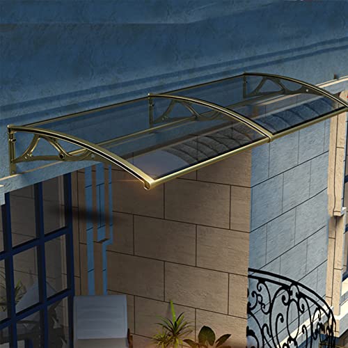 Toldo para ventana exterior de policarbonato y protección contra la lluvia