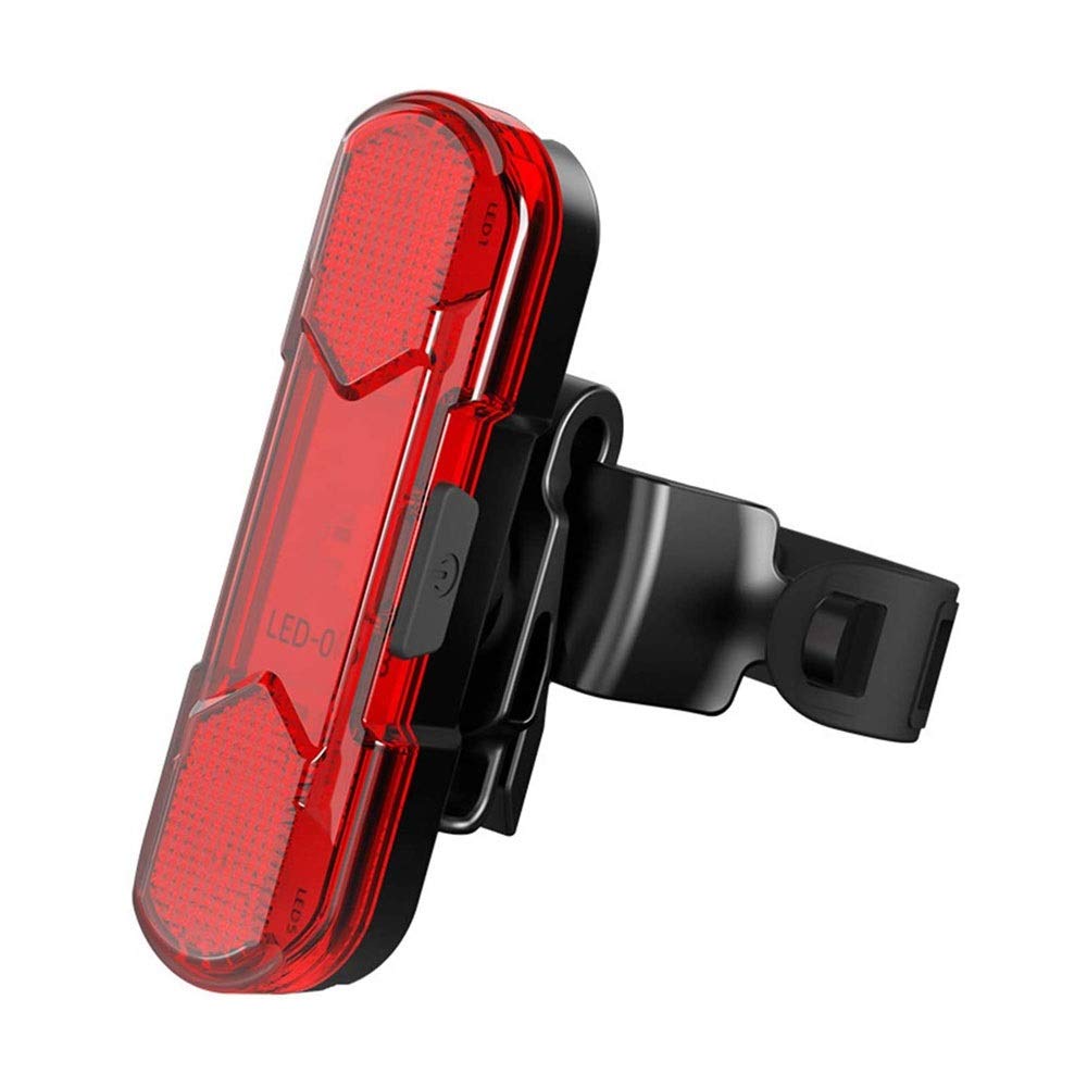 Tylne światła rowerowe USB, Lampka tylna rowerowa, 4 tryby, ostrzegawcza lampa rowerowa tylna akcesoria rowerowe