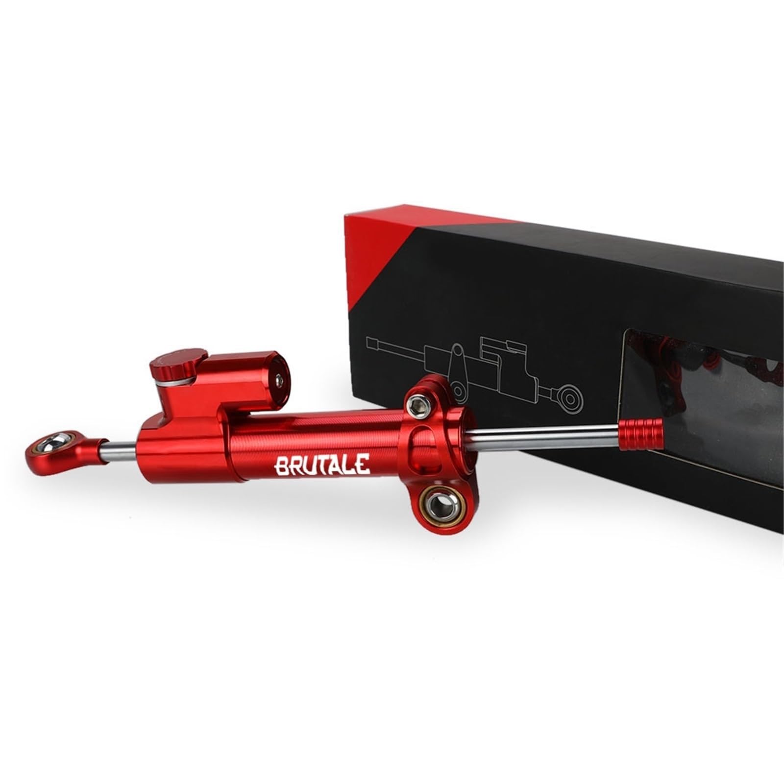 Amortisseur De Stabilisation Direction Moto, Support Contrôle Sécurité, Montage pour MV pour Agusta Brutale 675 800 RR 910 BRUTALE675 BRUTALE800