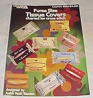 Leisure Arts Purse Size Tissue Covers Charted for Cross Stitch Leaflet 233 Craft Magazine 1982 B00A1SY6HE Book Cover