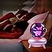 3D Crystal Ball LED Night Light Base Changes Color Toy Night Light Child Christmas Present