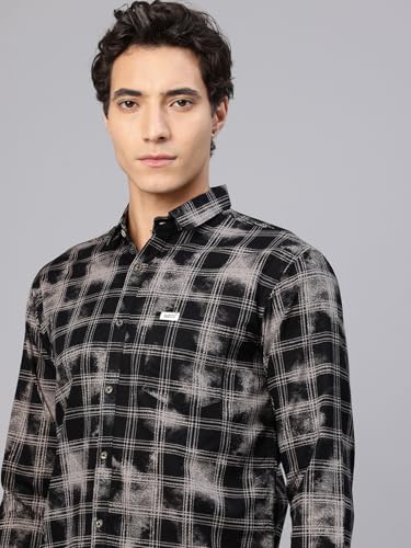 Image of Majestic Man Pure Cotton Printed Trendy & Comfortable Casual Shirt