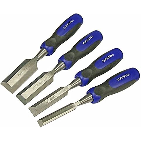 Faithfull Short Blade Wood Chisel Set of 4 Cover