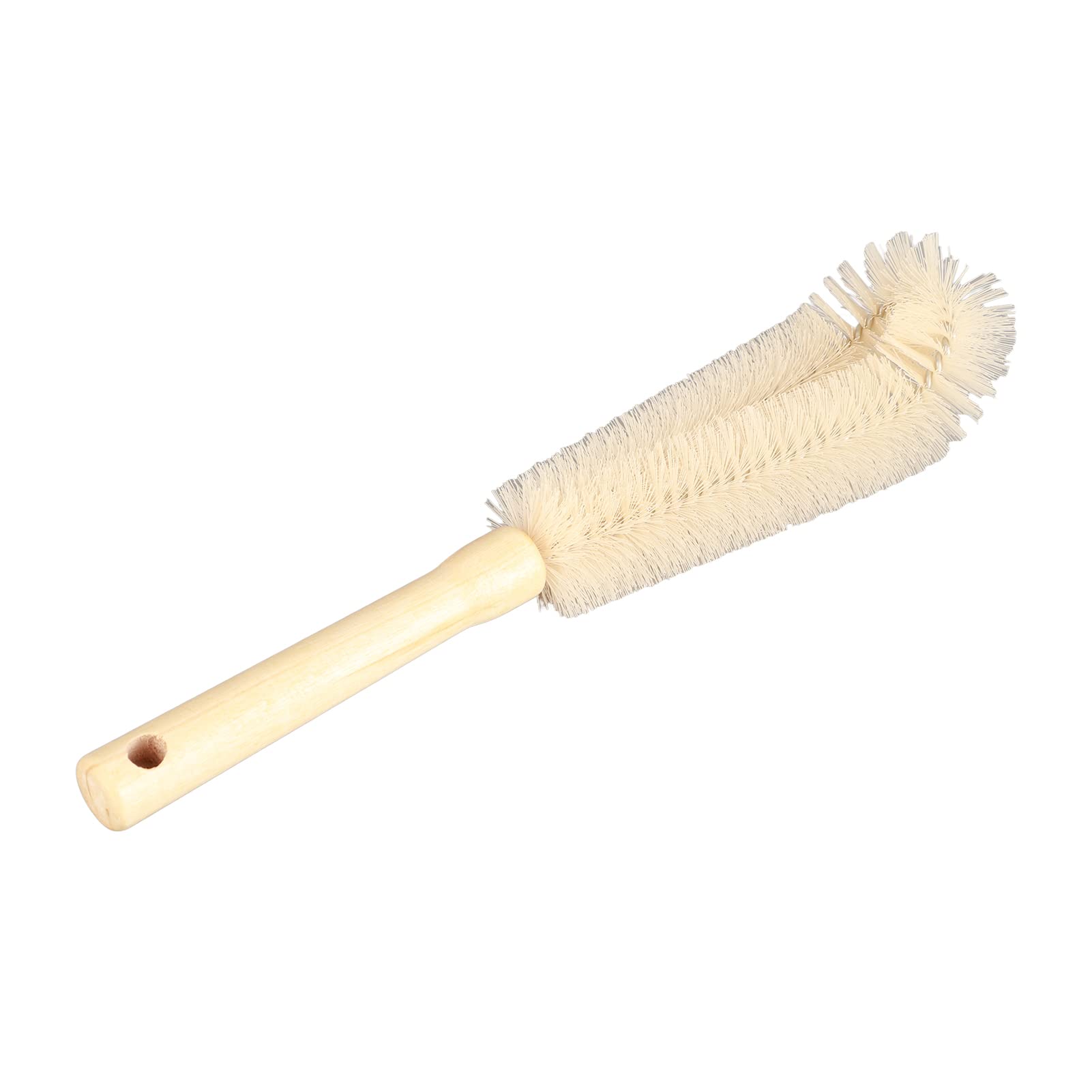 Bottle Brush Cleaner Long Wooden Handle Water Bottle Brush, Kitchen Scrub Bottle Brush for Baby Bottle, Cup, Jug, Teapot, Narrow Neck Water Bottles