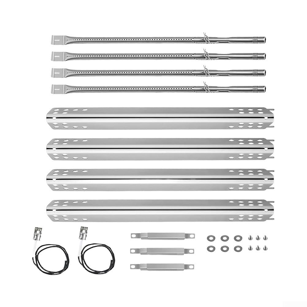 4 per tubi Bruciatore Acciaio per Charbroil Grill 4 per tubi | Acciaio , resistenza alte temperature, anti-ruggine, lunga durata, 4 inclusi