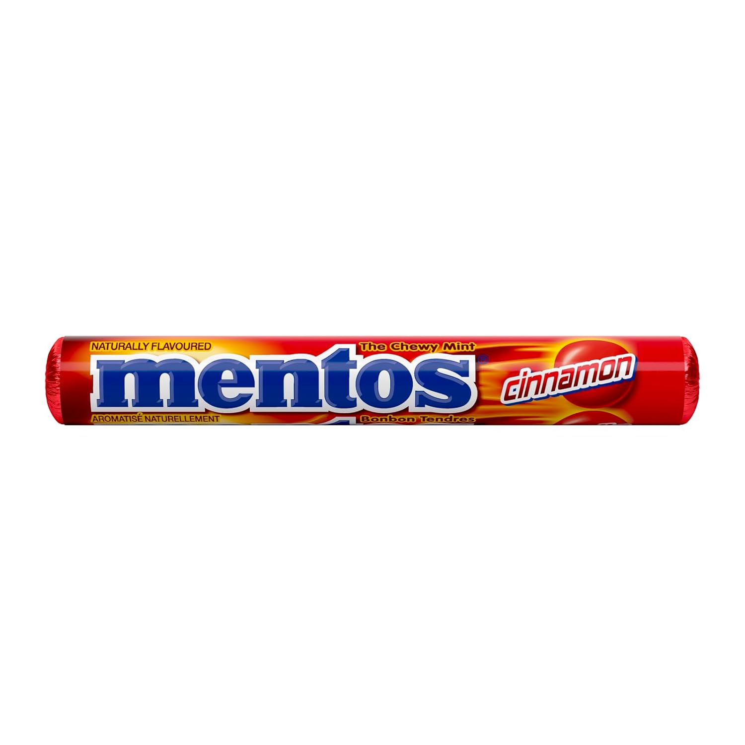 Mentos Cinnamon Candy, 1.32-Ounce Rolls (Pack of 20)