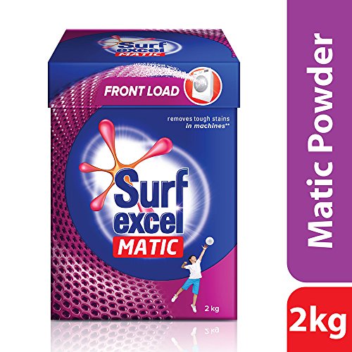 Image of Surf Excel Matic Front Load Liquid Detergent - 1 02 L And Surf Excel Matic Front Load Detergent Powder, 2 Kg