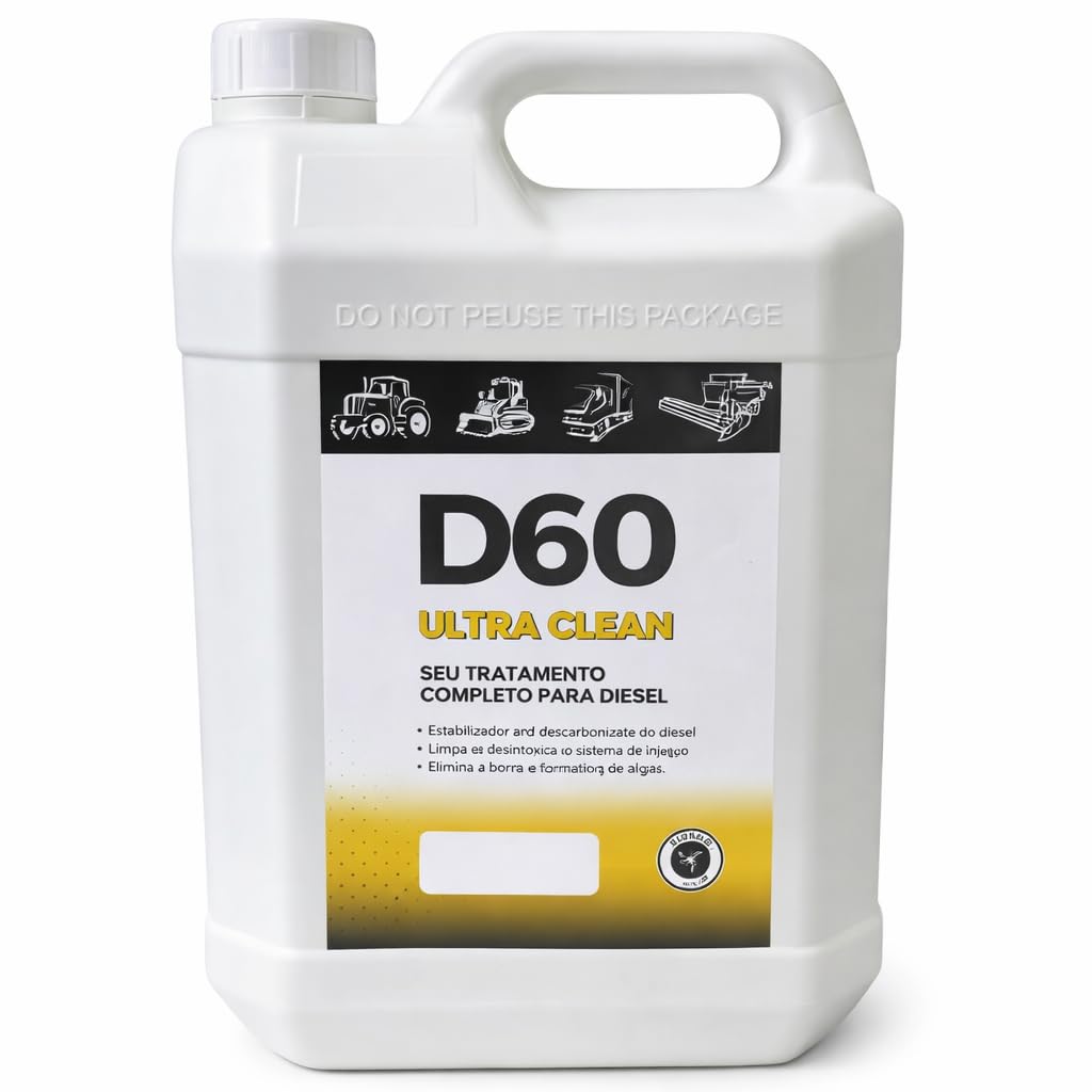 Aditivo 5L Estabilizador Cumc Diesel D60 | Limpeza do Diesel em Caminhão Trator Máquinas