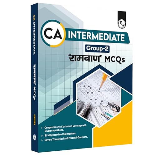 PW CA Intermediate Group 2 Ramban MCQ Book | Latest Syllabus | Applicable for November 2024 Exam Onwards
