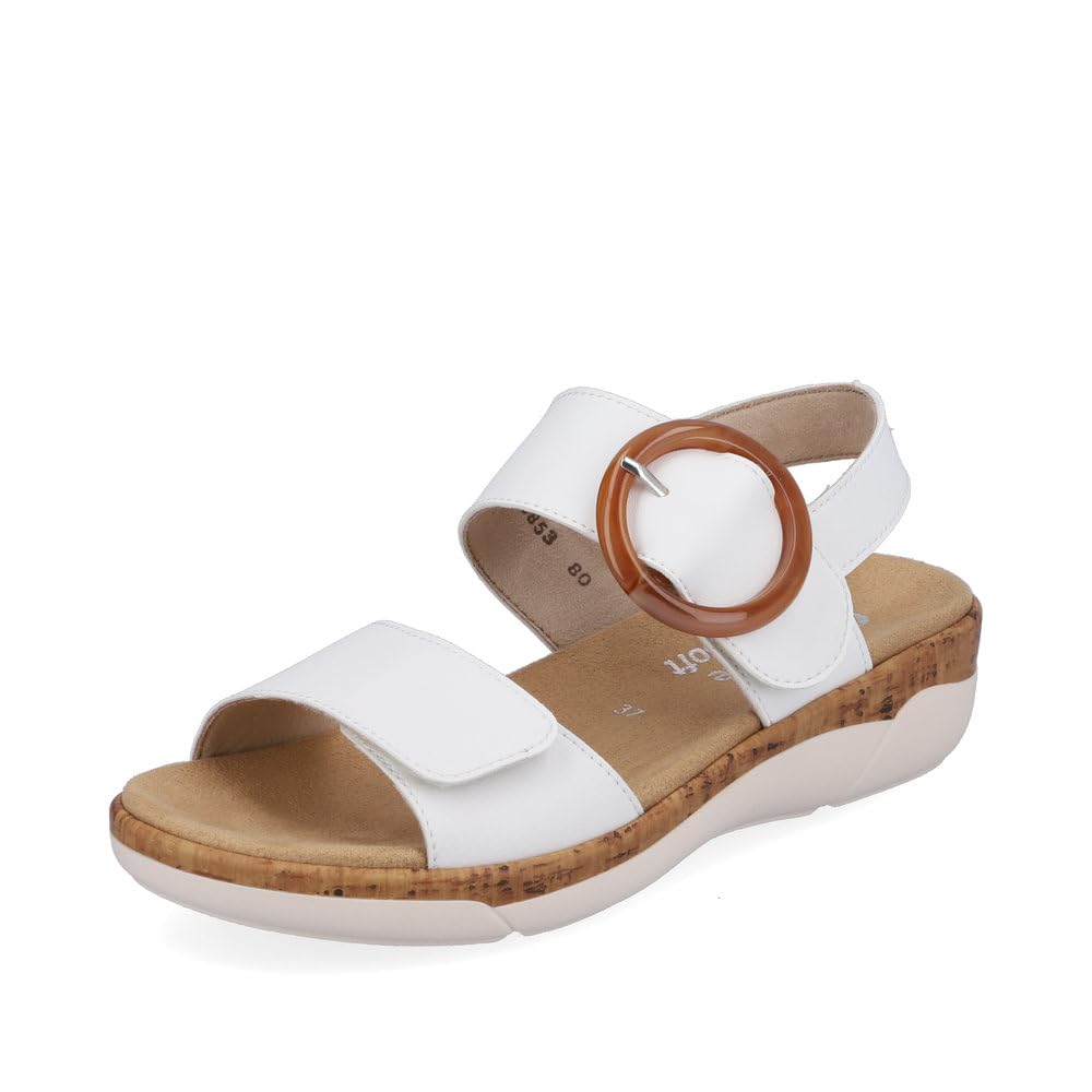 Remonte Mujer Sandalias R6853, señora Sandalias clásicas,Plantilla Desmontable
