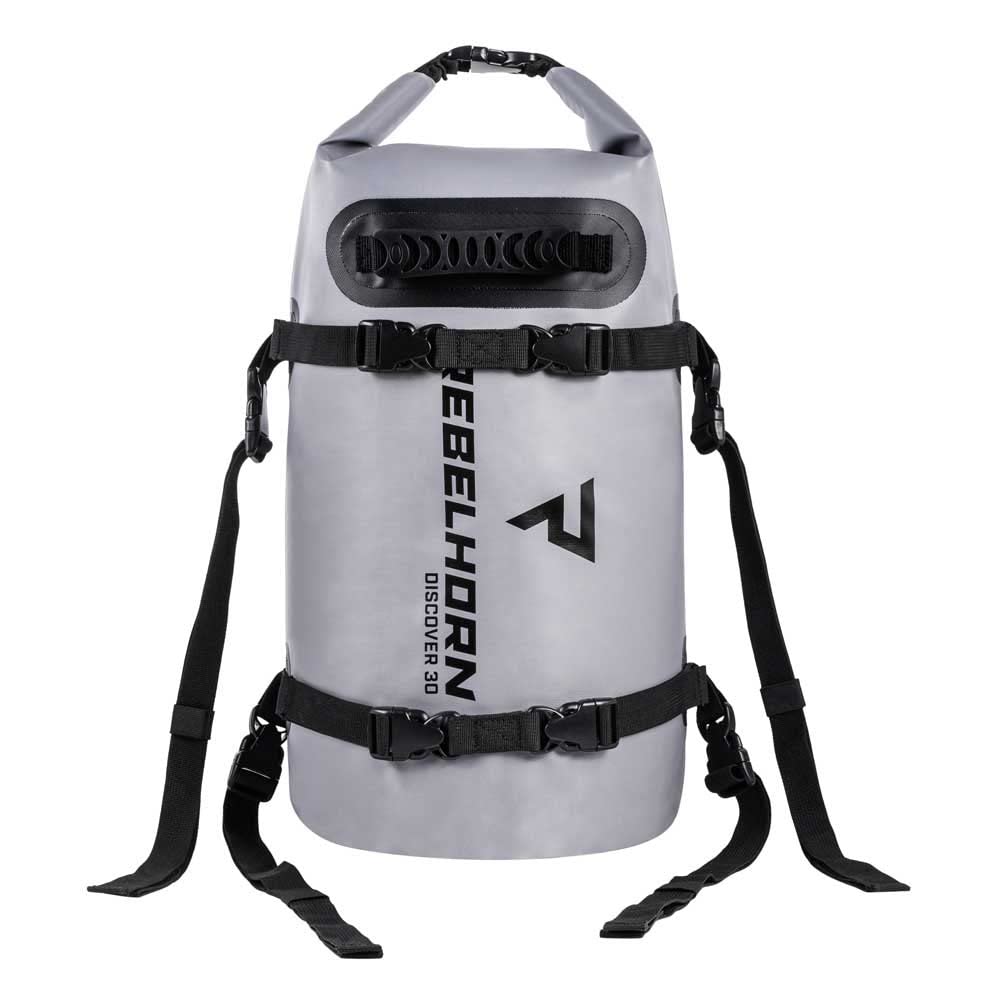 REBELHORN Rollbag Discover 30 l wodoodporny plandeka 500D szczelne zamknięcie odblaskowe