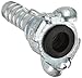 Dixon GAM6 Plated Steel Global Air Hose Fitting, King Universal Coupling, 3/4" Hose ID Barbed