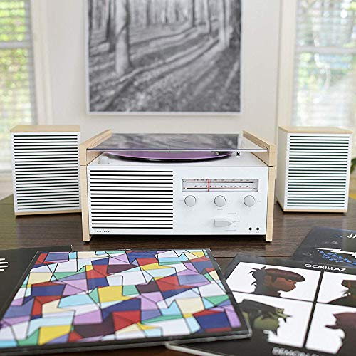 Crosley Switch II Belt-Drive Turntable with Bluetooth, AM/FM Radio, Aux-in, and Speakers - Les Beatles, Paul McCartney, John Lennon, RIngo Starr, George Harrison Crosley Switch II Belt-Drive Turntable with Bluetooth, AM/FM Radio, Aux-in, and Speakers – Image 7