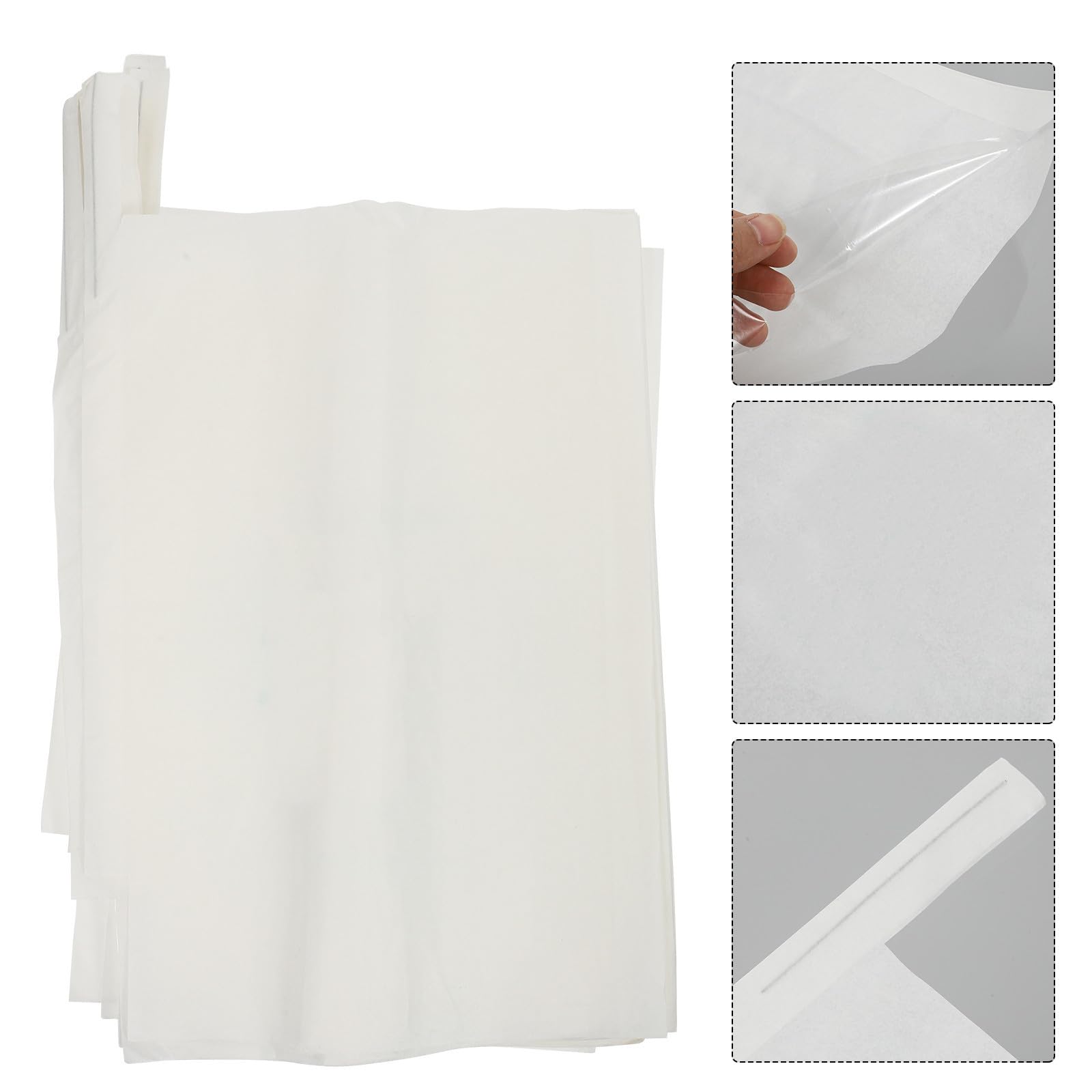 YARNOW 100 Stück Transparente Schutzbeutel für Weintrauben aus Papier zur Reife und Farbgebung mit Kreativem Design für Garten und Obstpflanzen